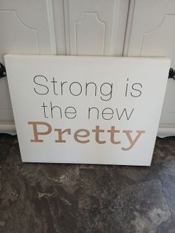Strong pretty wall hanging canvas