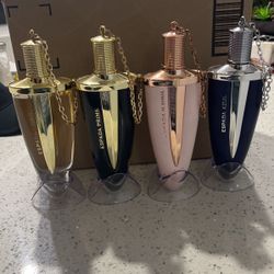 Perfume Arabe C/uno $25.00 , El Ultimo es de hombre Espada Azul.