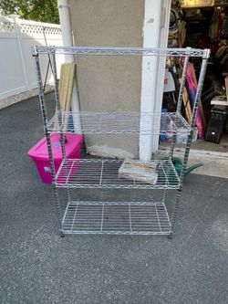 HDX 4-Tier Steel Wire Shelving Unit (54”x 36”x 14”)
