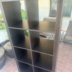 Brown Cube Storage Shelving unit