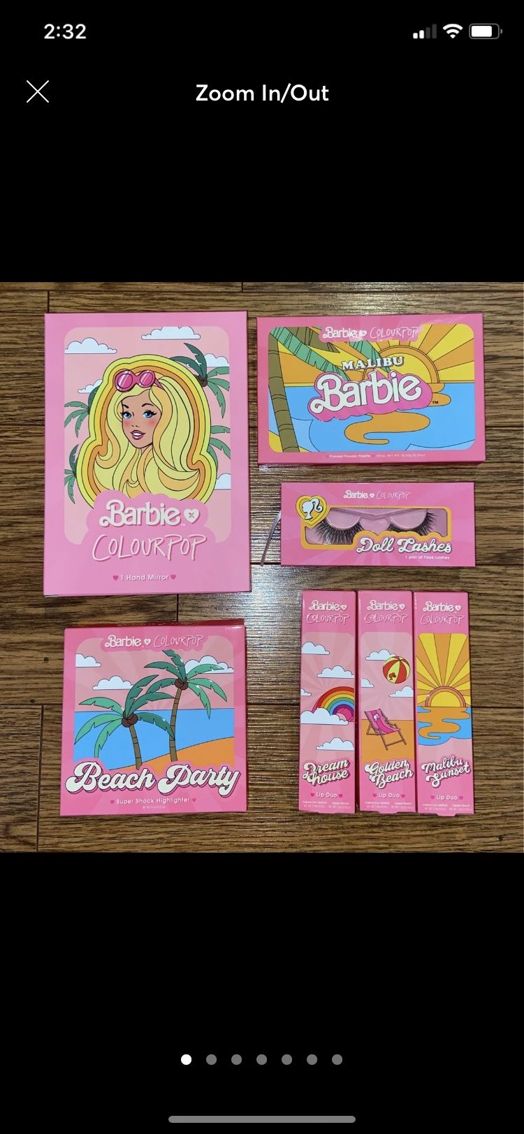 Colourpop Cosmetics Barbie Collection