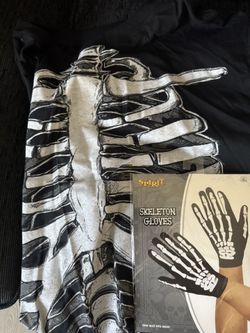 Skeleton Shirt, And Gloves