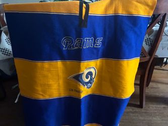 Vintage Rams Logo Poncho