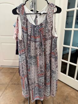 Emma & Michele Flowy Sleeveless Dress Size 2X