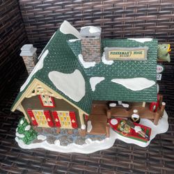 Dept 56 Fishing Fisherman’s nook Resort 