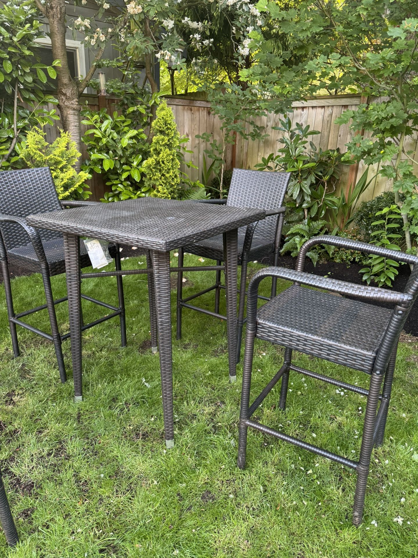 Backyard Bar Table