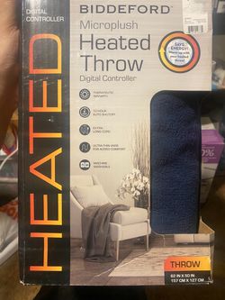 Heated throw