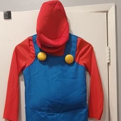 Kid's  Mario brother's Halloween costume 
size M 10-12