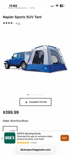 Napier sports suv tent