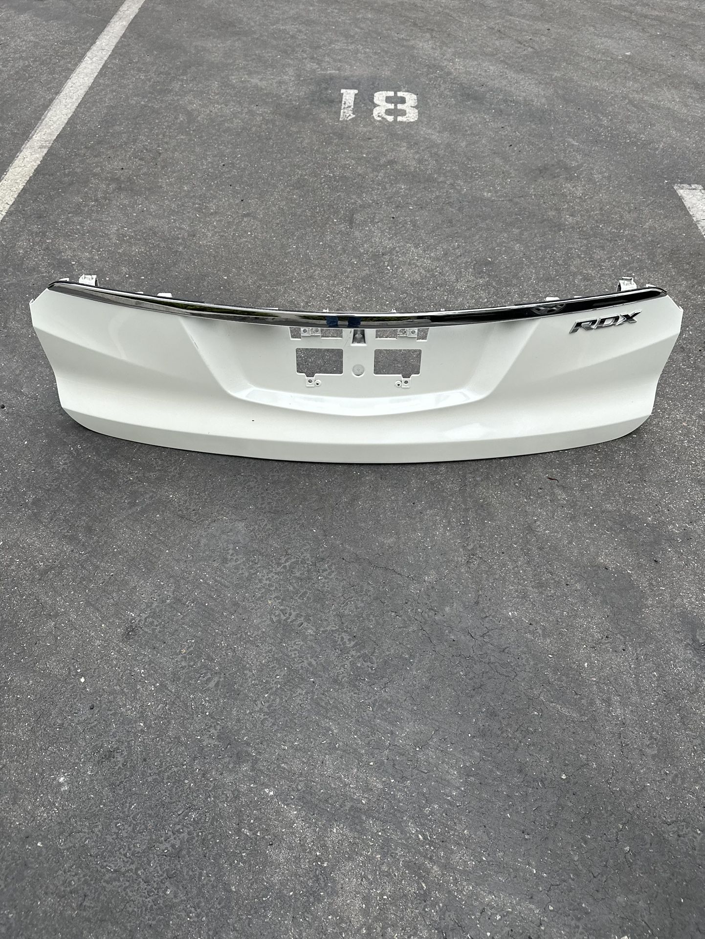 2013-2015 Acura RDX Tailgate Rear Finish Panel Trunk LID Molding Genuine OEM