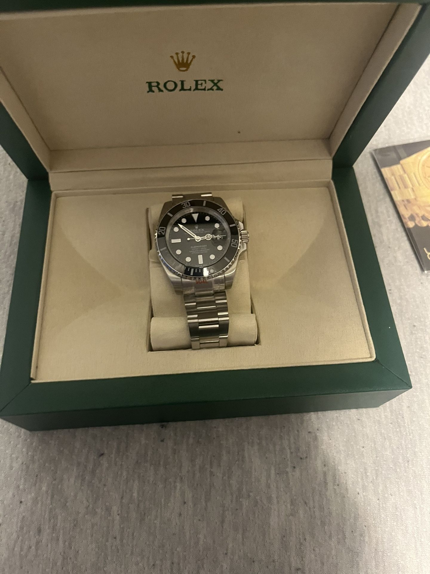 1:1 black and silver Rolex submariner BEST OFFER
