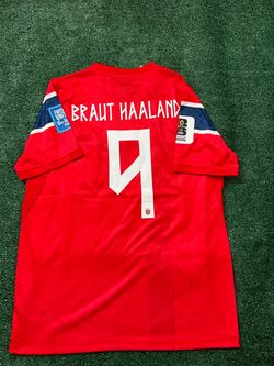 Norway Braut Haaland #9 FIFA World Cup 2026 Jersey