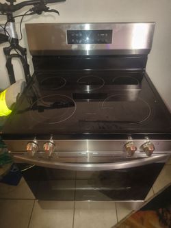 Frigidaire stainless steel electric stove