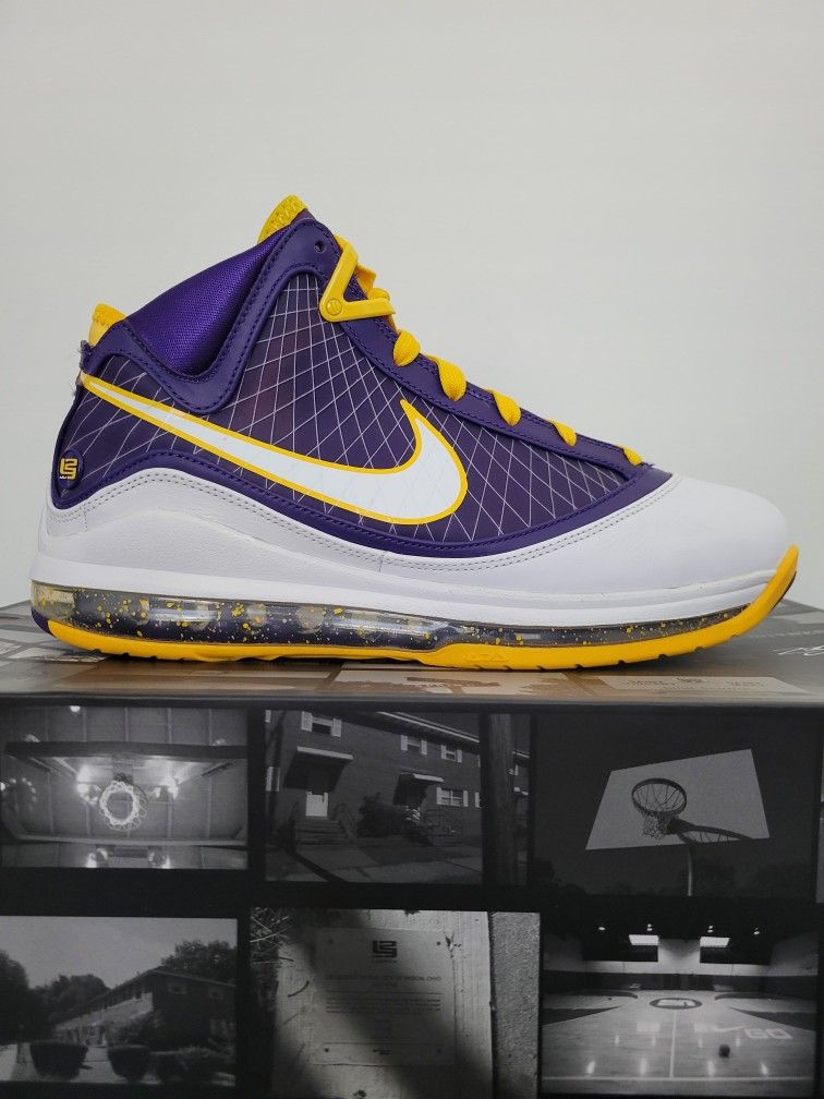 Nike LEBRON 7 QS "Media Day" (2020) ✅️ Size 9.5 Men's 🆕️ Brand New, DS  100% Authentic Guaranteed 👌🏼 Lebron VII Lakers 🔥🔥