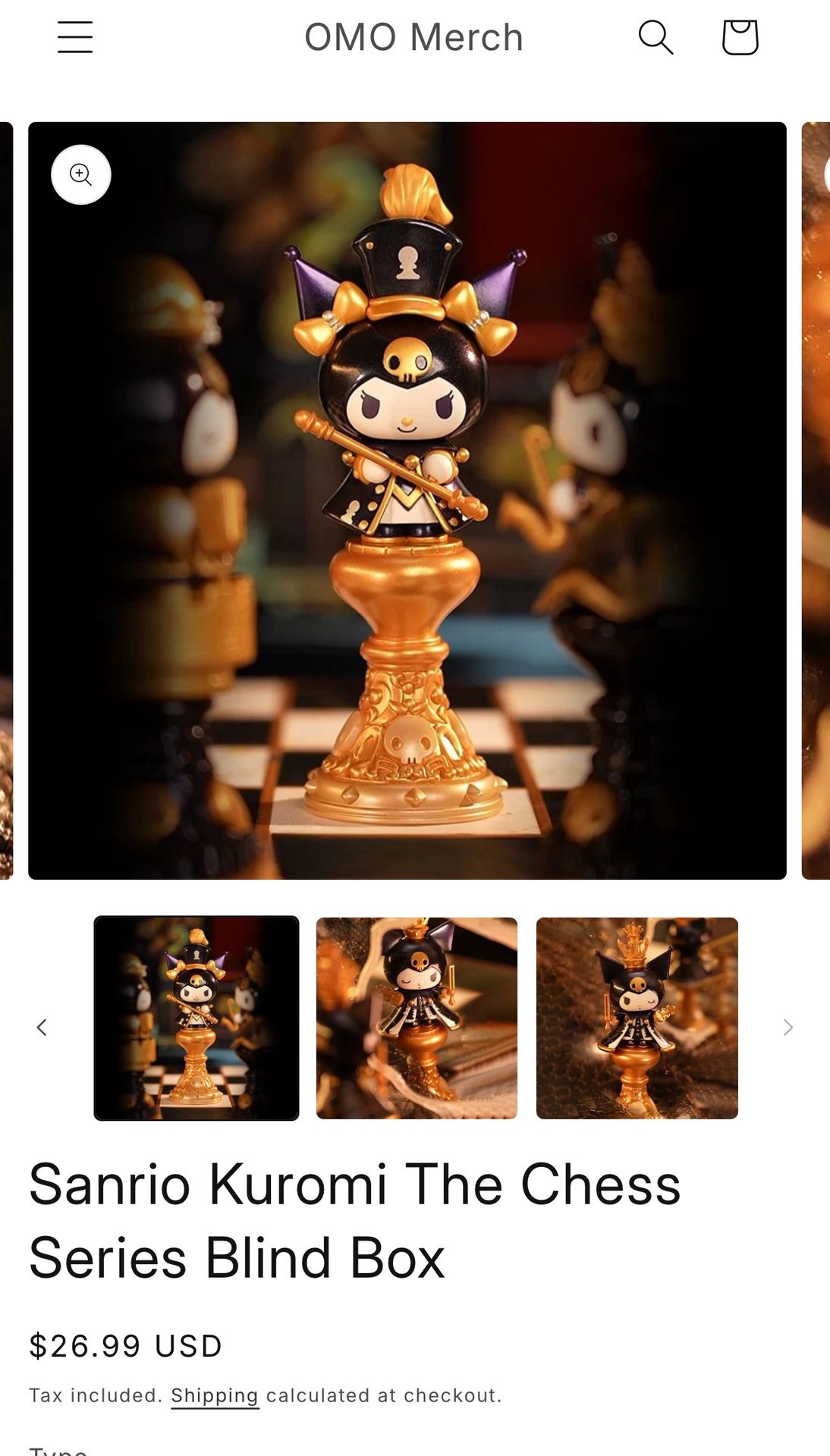 Sanrio Kuromi The Chess Series Blind Box Sanrio Kuromi The Chess Series Blind Box Sanrio Kuromi The Chess Series Blind Box Sanrio Kuromi The Chess Ser
