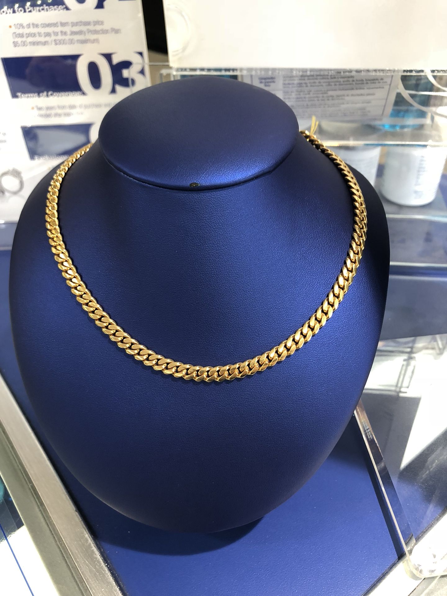 Cuban chain Gold