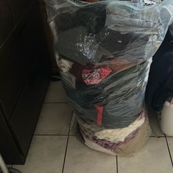 2 Big Bag Of Woman And Teen Clothes With Sweater Pants Blouses