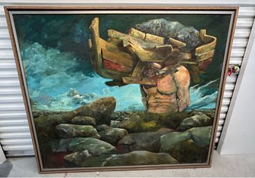 Cuban artist original painting Juan Luis Ilisasigui