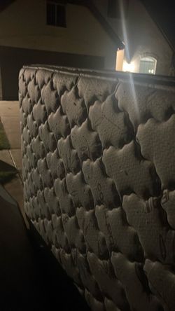 Free queen size mattress and box spring