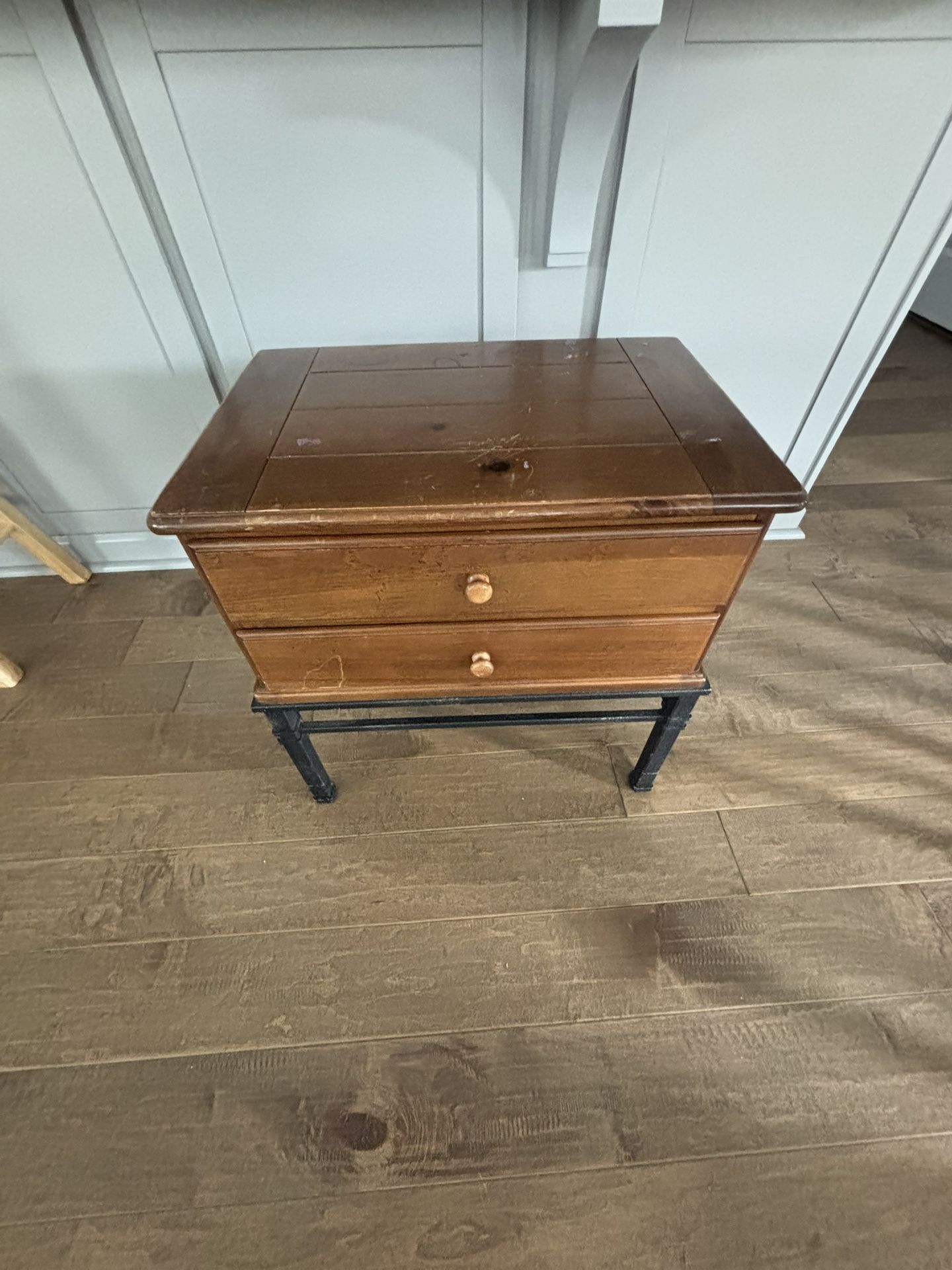Wood Side Table
