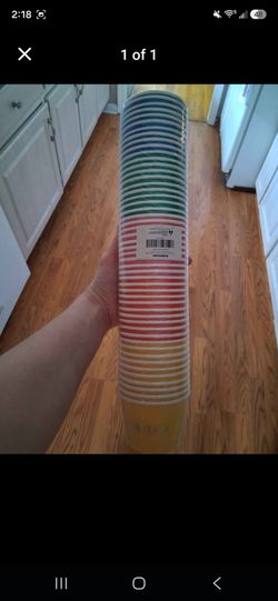 Colorful Ice Cream Cups