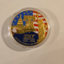 USA 250th Anniversary Commemorative Coin -