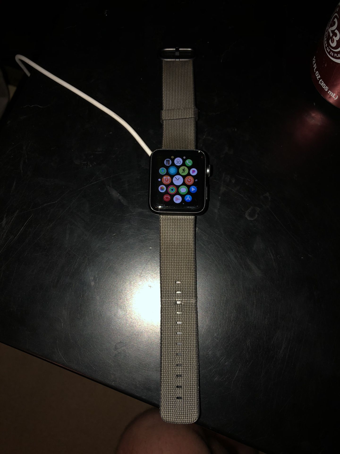 Apple Watch Series 2 42mm (MNQ12LL/A) with charger