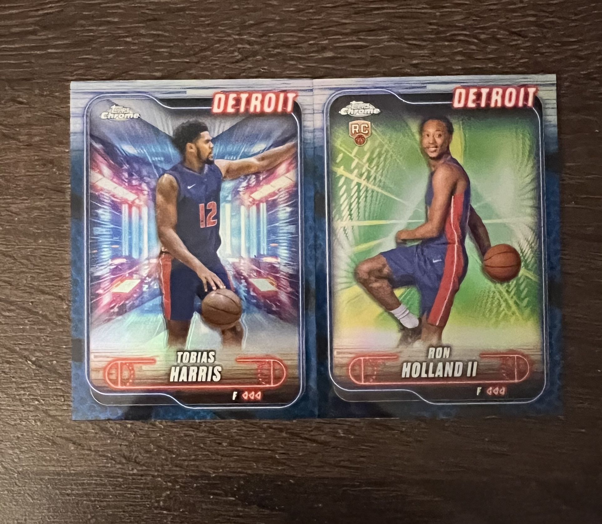 Detroit Pistons (Blue refractors)