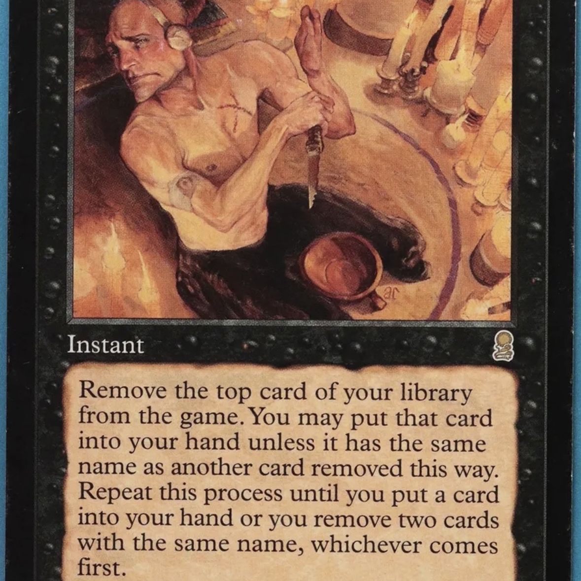 mtg pact cards of Negation | Proxy Card Whenever a creature you control is put into a graveyard from the battlefield Tainted Pact Odyssey PLD Black