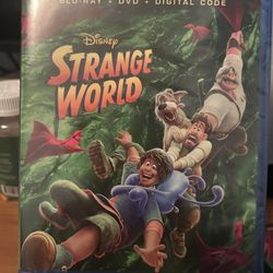 Strange World (Blu-ray, DVD, w/Slipcover, Digital, 2022) 
