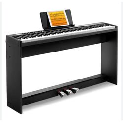 Donner DEP-08 88 Key Beginner Digital Piano with Stand Three-Pedal for Home Pratice