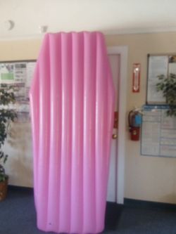 Pink Inflatable Pool Float Mat