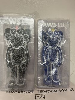 Kaws Bff blk and blue  vinyl art collectible  