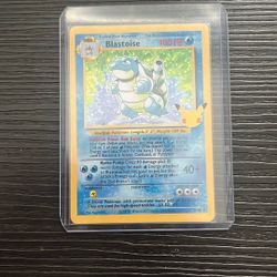 Pokémon Blastoise Holo Rare Celebrations 25th 02/102