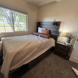 QUEEN Bedroom Set- Nightstand and Dresser