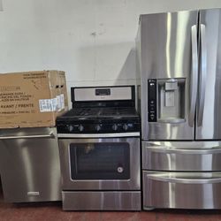Stainless Appliances Delivery Available  Gas Stove 