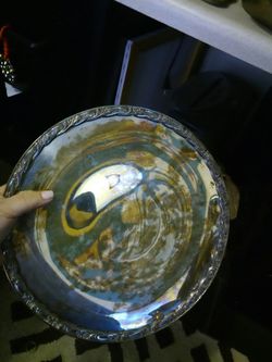 Wm Rogers Bros Exquisite silver plated serving tray