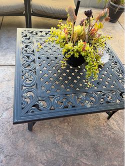 Mesa de jardín