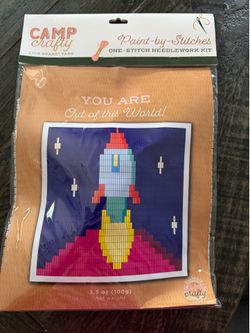 Paint-by-Stitches Camp Craft