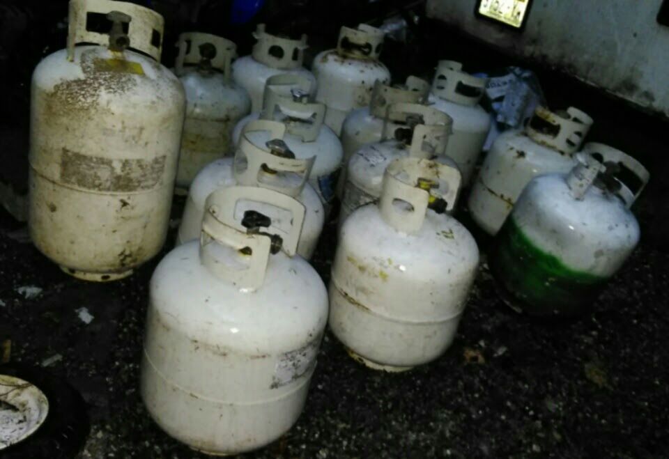 5 Gallon refillable Propane Tanks