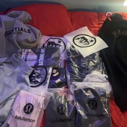 Lulu Lemon, Bape,Alo,Hellstar
