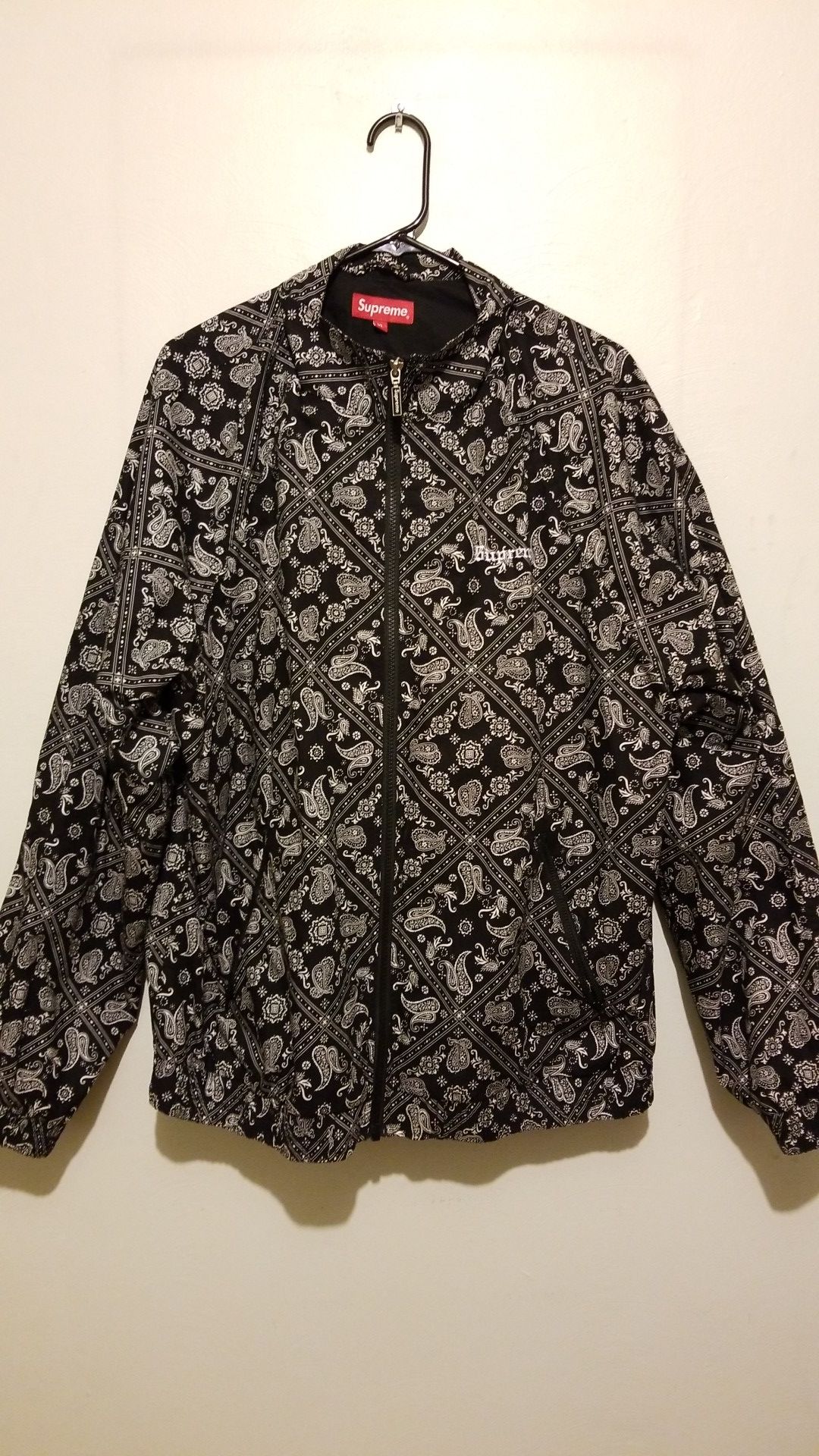 Supreme Bandana Track Jacket(Authentic)XL