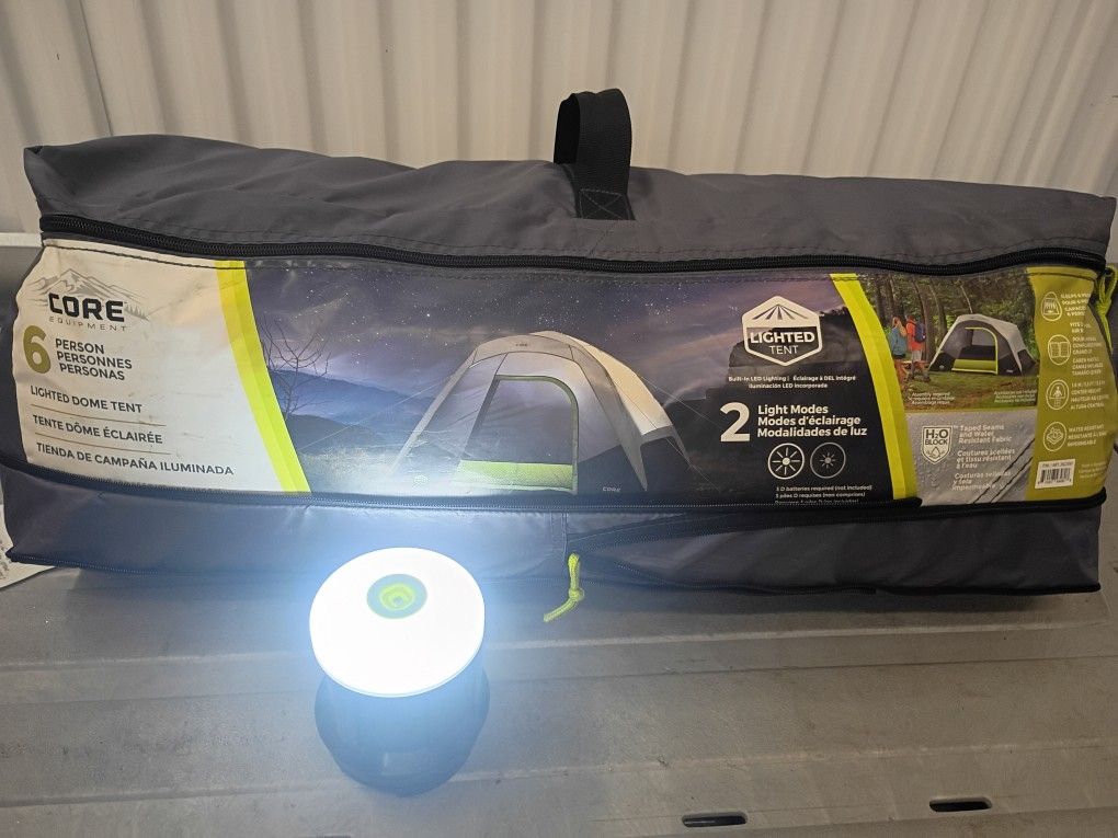 CORE 6 PERSON TENT 