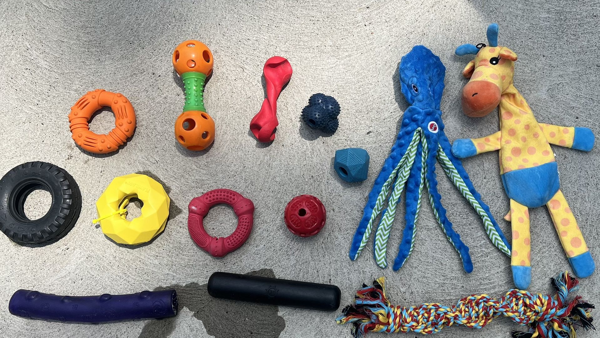 Dog Toys Most Are New