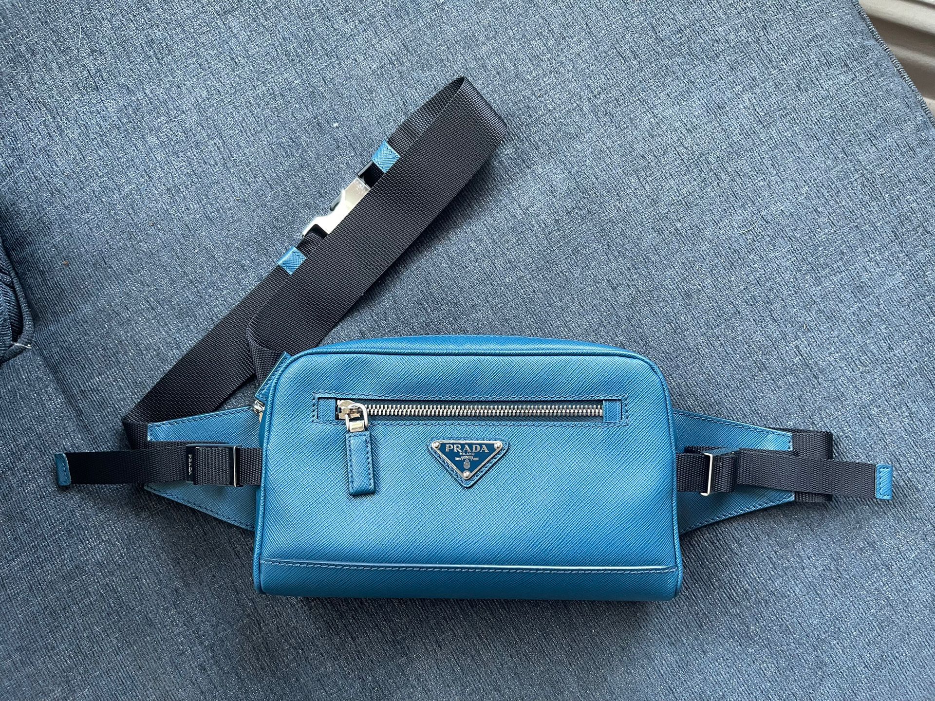 Prada Saffiano Leather Belt Bag/Sling