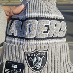 Raiders Beanie (Gray)