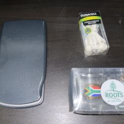 Calculator/Headphones/Shot Glass