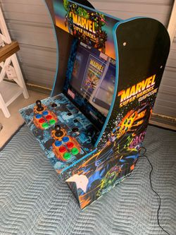 Marvel superheroes arcade best sale machine arcade1up 4ft
