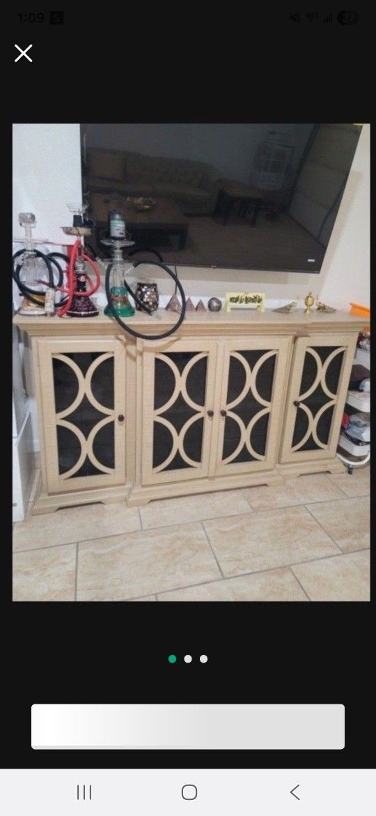 / TV console table