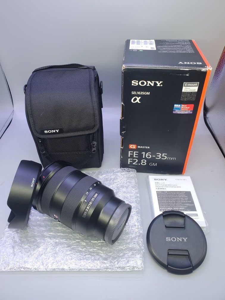 Sony fe 16-35 2.8 GM (MINT)